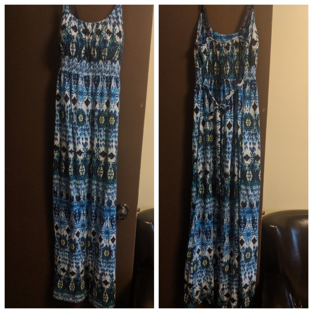 Muli-Colored Long Dress